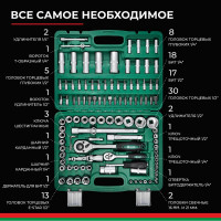 Набор инструментов БелАК МАСТЕР, 108 предметов БАК.07004