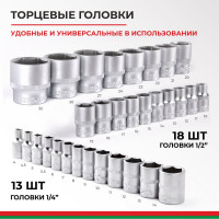Набор инструментов БелАК ПРОФИ, 94 предмета БАК.07002