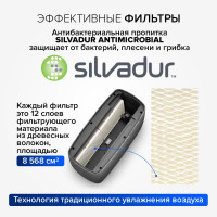 Увлажнитель воздуха традиционный Stadler Form Karl big, без белого налета с функцией умного дома Smart Home, K-006