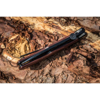 Складной нож Kizlyar Supreme Prime cталь D2, Black Titanium, рукоять из G10 4650065056014