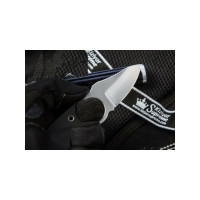Туристический нож Kizlyar Supreme Amigo X сталь AUS-8 Satin, рукоять из черного G10 4650065056052
