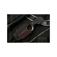 Туристический нож Kizlyar Supreme Amigo X сталь AUS-8 Satin, рукоять из черного G10 4650065056052