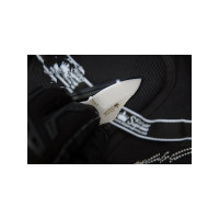 Туристический нож Kizlyar Supreme Amigo X сталь AUS-8 Satin, рукоять из черного G10 4650065056052