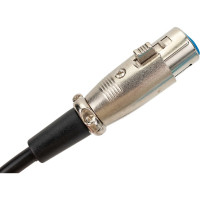 Переход XLR гнездо - RCA гнездо Pro Legend позолоченные контакты с кабелем 0.3м, PL2289