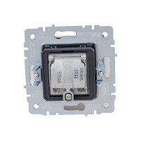 Двойная розетка IEK Brite tv+sat ртв/рсп12-бркр бежевый BR-AF20-O-K10