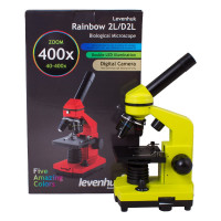 Микроскоп Levenhuk Rainbow 2L Lime 69038