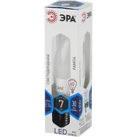 Светодиодная лампа ЭРА LED BXS-7W-840-E14 диод, свеча на ветру, нейтр Б0028483