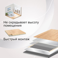 Комплект теплого пола SILVER (СЕРЕБРО) 150-0,5-10 Caleo УП-00000066