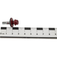 Кровельный саморез Качественный КРЕПЕЖ красный рубин RAL 3003, 5.5х25 мм, 200 шт 1000665 КЧ