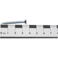 Оконный саморез Качественный КРЕПЕЖ 4х35 белый Philips 220 шт 0300081 КЧ