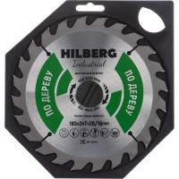 Диск пильный Hilberg Industrial Дерево 185x20/16x24Т HW185