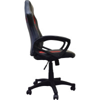 Компьютерное геймерское офисное кресло руководителя BRABIX Rider EX-544, с подлокотниками, эко кожа / ткань 531583