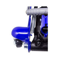 Подкатной домкрат с поворотной ручкой Forsage 2т, 180 градусов, h min 105 мм, h max 350 мм F-TH22010(6309)