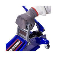 Подкатной домкрат с поворотной ручкой Forsage 2т, 180 градусов, h min 105 мм, h max 350 мм F-TH22010(6309)