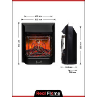 Электроочаг RealFlame MAJESTIC-S LUX BL 10016394