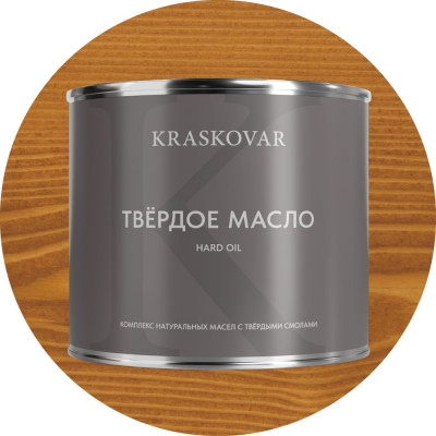 Масло твёрдое повышенной прочности Kraskovar Бук 2,2л 1678
