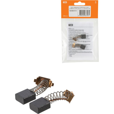 Щетки графитовые щг-10800106 2 шт для угловой шлифмашины ушм TDM ELECTRIC SQ1080-0116