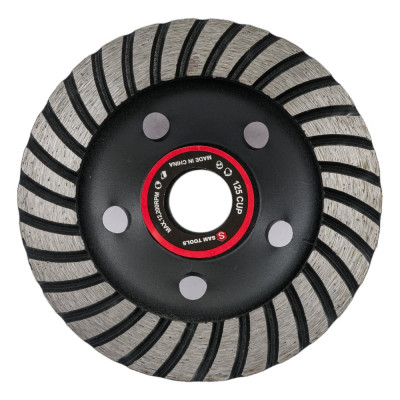 Чашка алмазная однорядная SAMGRUPP 125 мм turbo  SAMC-086030125