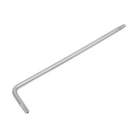 Ключ Rockforce TORX Г-образный экстра длинный T10H с отверстием RF-76710XL(6142)