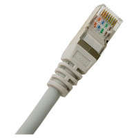 Патч-корд LANMASTER RJ45-RJ45, 4 пары, FTP, категория 5е, 0.5 м, серый, LSZH, LAN-PC45/S5E-0.5-GY