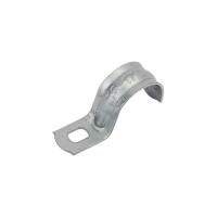 Однолапковая скоба ЭРА d 16-17 мм металлическая Б0036404