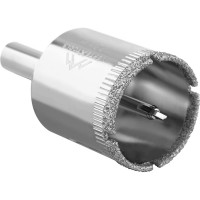 Коронка с центрирующим сверлом по стеклу и керамике (28х55 мм) Vertextools 336-28-55