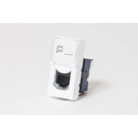 Информационная розетка SPL UTP 1хRJ45 22,5x45 cat.5e, 20 шт. 200006