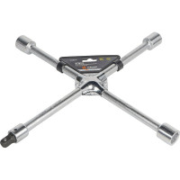 Баллонный крестовой усиленный ключ Airline PRO 17x19x21x22x1/2", 400 мм ATAB004