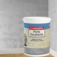 Декоративное покрытие L’impression Perle excellente 1 л, с эффектом матового перламутрового шелка, 42099 серый ZBJXSMGW4F
