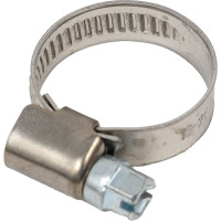 Червячный хомут CNIC 16-25/9 мм, W5 нержавеющая сталь 01E91625 52529