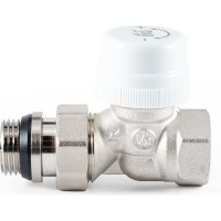 Термостатический клапан радиатора PROFACTOR прямой, с уплотнением, 1/2 PF RVT 380UR