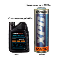 Синтетическое премиальное моторное масло XPG 5W30 на основе полиалкиленгликолей (PAG) и эстеров, 1 л XENUM 1594001G2