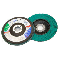 Круг лепестковый торцевой КЛТ 1, 125x22.23 мм, цирконий, P60 CARBODISK Н0160436 00-00016184