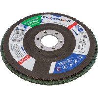 Круг лепестковый торцевой КЛТ 1, 125x22.23 мм, цирконий, P80 CARBODISK Н0160547 00-00016187