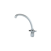 Смеситель для кухни MIXLINE 1/2 керамика ML30-031 низкий излив 550778