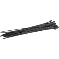 Кабельная стяжка BM Group цвет черный, устойчивая к воздействию УФ-лучей, 290x3,6 мм, 100 шт. BM-N2936