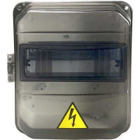 Корпус KRZMI ЩРН-П-8 прозрачная дверь IP55 4651117991543