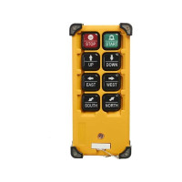 Радиоуправление TELECRANE A21-E3B (пульт 6 кн.+старт+стоп, 1 скорость, питание 10-60 vdc) 00-00004034