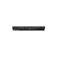Лоток Ecoteck STANDART 100.125 h129 с решеткой сварной оцинкованной, кл. В125 46621