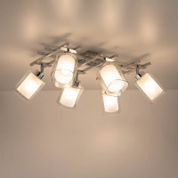 Люстра Citilux Риволи с поворотными плафонами Алюминий CL104160