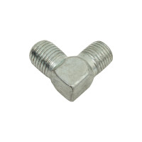 Уголок для малошумного компрессора наружная резьба 1/4" -3/4" Pegas pneumatic 4340