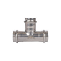 Равнопроходной тройник ROMMER впр, 28, из нержавеющей стали, прессовой Rss-0013-000028 RG0091KSNOK526