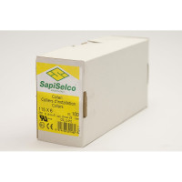 Кабельные стяжки с одинарной горизонтальной головкой SapiSelco 115x6 мм, черные COL.3.410