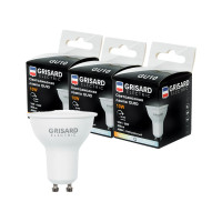 Светодиодная лампа Grisard Electric софит PAR 16 GU10 10Вт 4000K (3 штуки) GRE-002-0097(3)