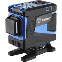 Лазерный самовыравнивающийся профессиональный уровень DEKO в кейсе LL12-HVR PREMIUM со штативом 1 м (12 линий) 065-0105-2