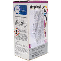 Краска для окрашивания текстиля Simplicol INTENSIV сиреневый 400 г 1806
