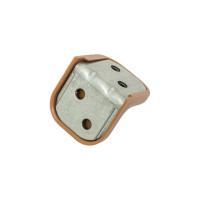 Крепежный уголок с пластиковой крышкой Tech-Krep/Zitar 20x28 ясень 4 шт. пакет 148289