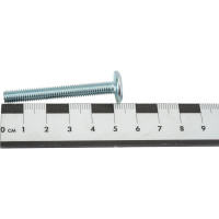 Винт мебельный DIN 7420 с плоской головкой м6x50 (30 шт), пакет Zitar 152797