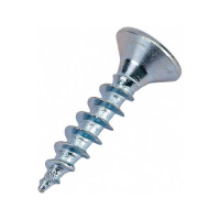 Зеркалодержатель пластиковый Tech-Krep/Zitar для мебели бежевый бук с шурупом 8 шт. пакет 127526