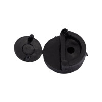 Зеркалодержатель пластиковый для мебели черный с шурупом (8 шт), пакет Zitar 152228